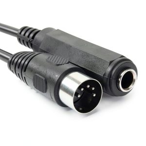 MIDI DIN 5‑Pin to 6.35mm Adapter SiYear OFC Copper-0