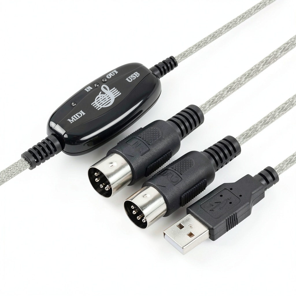 TENINYU USB MIDI Cable
