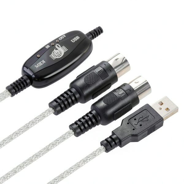 TENINYU USB MIDI Cable for PC-1