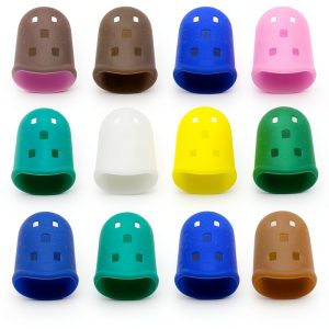 ZHLKHIOP Rubber Finger Tips Office Protection-0