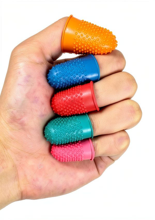 Skrfren Rubber Finger Protectors Soft Grip Set-2