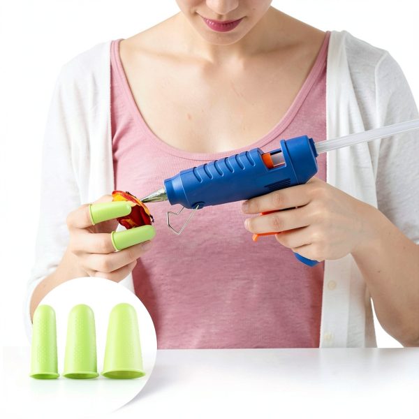 ANCIRS Finger Pads Silicone Hot Glue Gun Protectors-4