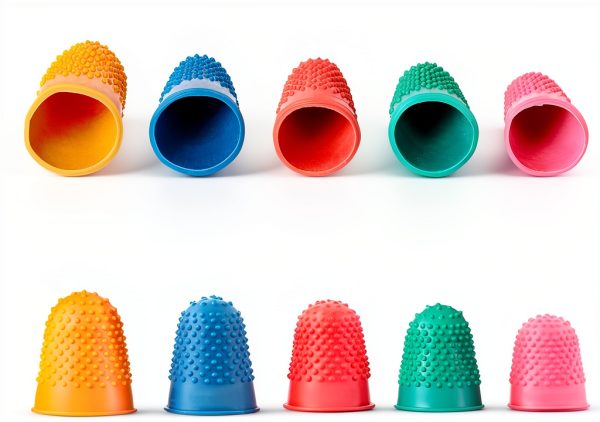Skrfren Rubber Finger Protectors Soft Grip Set-1
