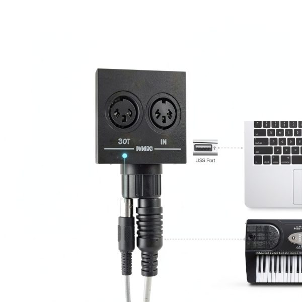 TENINYU USB MIDI Cable for PC-5