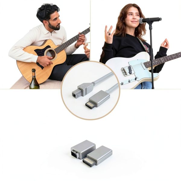 Belcompany Lightning to MIDI Cable for iPhone Music-6