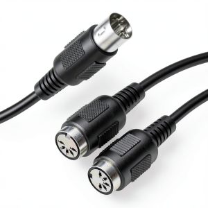 Cable Matters 5-Pin DIN MIDI Splitter Y-Cable-0