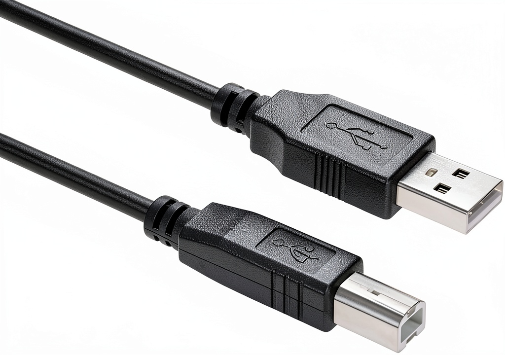 High-speed USB 2.0 cable for laptops and PCs