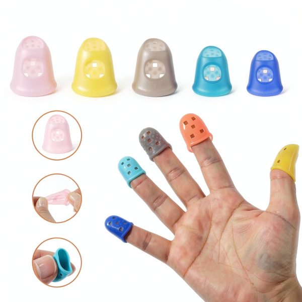 Wanmu Silicone Thimble Set for Hand Sewing-2