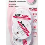 Fingertip Moistener Sortkwik Pink Office Hygienic-0