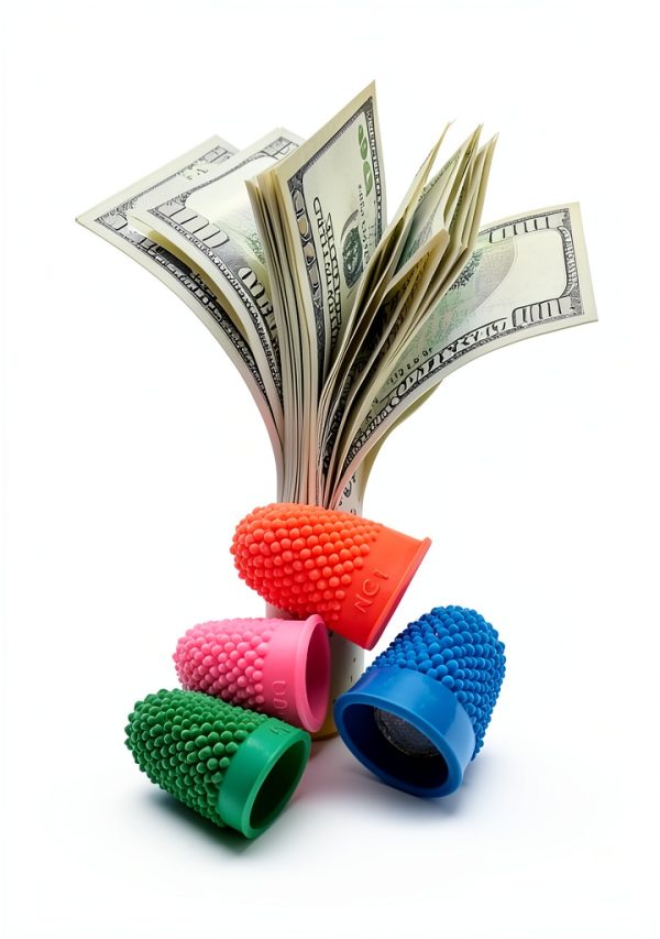 Medsuo Rubber Finger Thimbles Non‑Slip Design-3