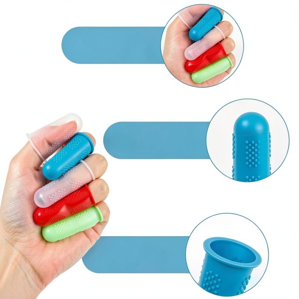 Silicone Finger Caps Ykimok Finger Pads 24 Pack-2