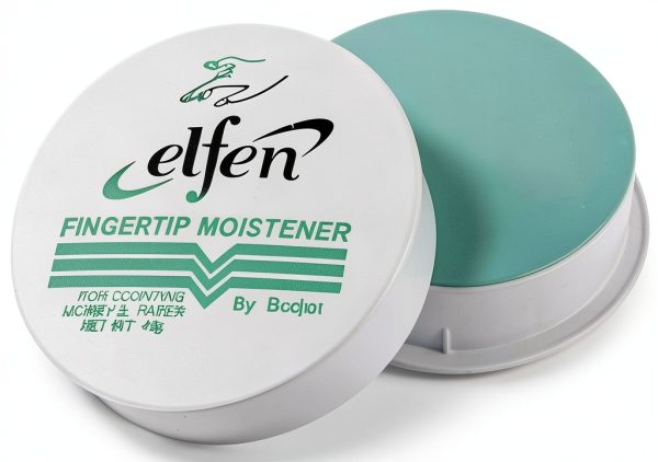 Elfen Green Paper Finger Moistener for Office-1