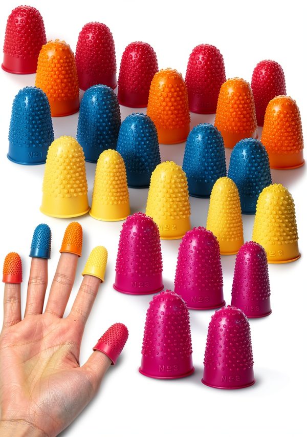 Silicone Finger Protector Josojoou Rubber Thimble-0