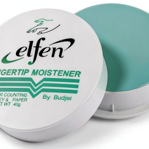 Elfen Green Paper Finger Moistener for Office-0