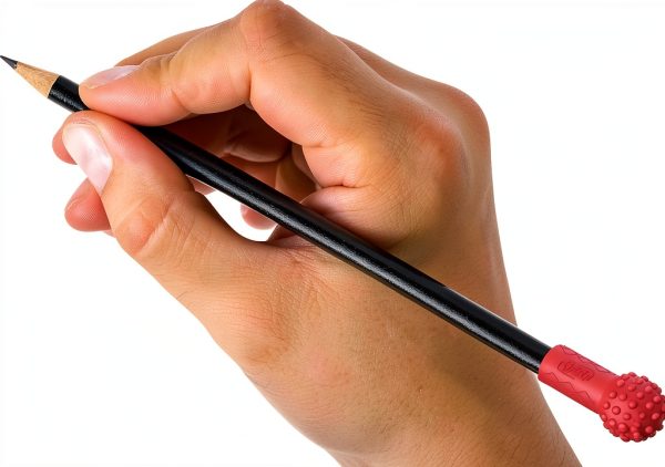 Griply Rubber Page Flipper Red Round Pen Accessory-8